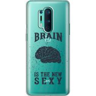 Силіконовий чохол BoxFace OnePlus 8 Pro Sexy Brain (39995-cc47)
