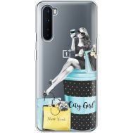 Силіконовий чохол BoxFace OnePlus Nord City Girl (40981-cc56)