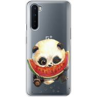 Силіконовий чохол BoxFace OnePlus Nord Little Panda (40981-cc21)