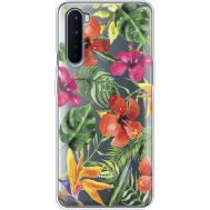 Силіконовий чохол BoxFace OnePlus Nord Tropical Flowers (40981-cc43)