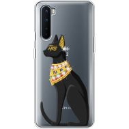 Силіконовий чохол BoxFace OnePlus Nord Egipet Cat (940981-rs8)