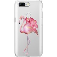Силіконовий чохол BoxFace OnePlus 5T Floral Flamingo (35796-cc12)