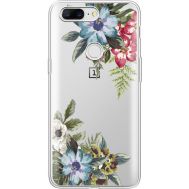 Силіконовий чохол BoxFace OnePlus 5T Floral (35796-cc54)