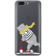 Силіконовий чохол BoxFace OnePlus 5 Happy Bear (35825-cc10)