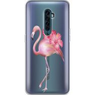 Силіконовий чохол BoxFace OPPO Reno2 Floral Flamingo (38504-cc12)
