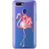Силіконовий чохол BoxFace OPPO A5s Floral Flamingo (38515-cc12)