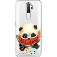 Силіконовий чохол BoxFace OPPO A5 2020 Little Panda (38520-cc21)