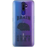 Силіконовий чохол BoxFace OPPO A9 2020 Sexy Brain (38525-cc47)