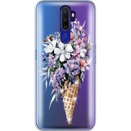 Силіконовий чохол BoxFace OPPO A9 2020 Ice Cream Flowers (938525-rs17)