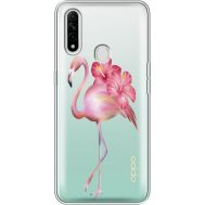 Силіконовий чохол BoxFace OPPO A31 Floral Flamingo (39939-cc12)