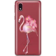 Силіконовий чохол BoxFace Samsung A013 Galaxy A01 Core Floral Flamingo (40877-cc12)