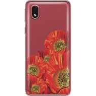 Силіконовий чохол BoxFace Samsung A013 Galaxy A01 Core Red Poppies (40877-cc44)