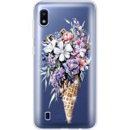 Силіконовий чохол BoxFace Samsung A105 Galaxy A10 Ice Cream Flowers (936868-rs17)