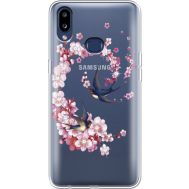 Силіконовий чохол BoxFace Samsung A107 Galaxy A10s Swallows and Bloom (937945-rs4)