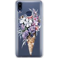 Силіконовий чохол BoxFace Samsung A107 Galaxy A10s Ice Cream Flowers (937945-rs17)