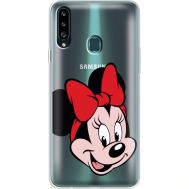 Силіконовий чохол BoxFace Samsung A207 Galaxy A20s Minnie Mouse (38126-cc19)