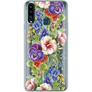 Силіконовий чохол BoxFace Samsung A207 Galaxy A20s Summer Flowers (38126-cc34)