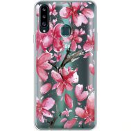 Силіконовий чохол BoxFace Samsung A207 Galaxy A20s Pink Magnolia (38126-cc37)
