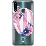 Силіконовий чохол BoxFace Samsung A207 Galaxy A20s Pink Air Baloon (938126-rs6)