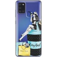 Силіконовий чохол BoxFace Samsung A217 Galaxy A21s City Girl (40008-cc56)