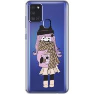 Силіконовий чохол BoxFace Samsung A217 Galaxy A21s Winter Morning Girl (40008-cc61)