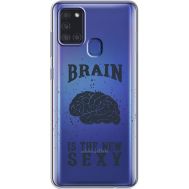 Силіконовий чохол BoxFace Samsung A217 Galaxy A21s Sexy Brain (40008-cc47)