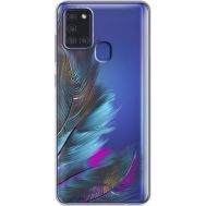 Силіконовий чохол BoxFace Samsung A217 Galaxy A21s Feathers (40008-cc48)
