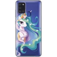 Силіконовий чохол BoxFace Samsung A217 Galaxy A21s Unicorn Queen (940008-rs3)