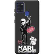 Силіконовий чохол BoxFace Samsung A217 Galaxy A21s For Karl (40315-bk38)