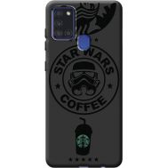 Силіконовий чохол BoxFace Samsung A217 Galaxy A21s Dark Coffee (40315-bk42)
