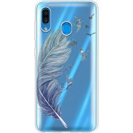Силіконовий чохол BoxFace Samsung A305 Galaxy A30 Feather (36418-cc38)
