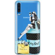 Силіконовий чохол BoxFace Samsung A505 Galaxy A50 City Girl (36420-cc56)