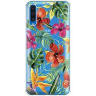 Силіконовий чохол BoxFace Samsung A505 Galaxy A50 Tropical Flowers (36420-cc43)