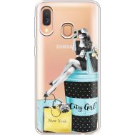 Силіконовий чохол BoxFace Samsung A405 Galaxy A40 City Girl (36708-cc56)