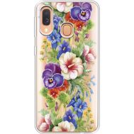 Силіконовий чохол BoxFace Samsung A405 Galaxy A40 Summer Flowers (36708-cc34)