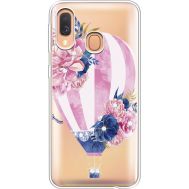 Силіконовий чохол BoxFace Samsung A405 Galaxy A40 Pink Air Baloon (936708-rs6)