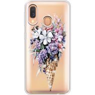 Силіконовий чохол BoxFace Samsung A405 Galaxy A40 Ice Cream Flowers (936708-rs17)