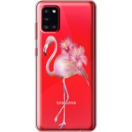 Силіконовий чохол BoxFace Samsung A315 Galaxy A31 Floral Flamingo (39471-cc12)