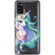 Силіконовий чохол BoxFace Samsung A415 Galaxy A41 Unicorn Queen (939756-rs3)