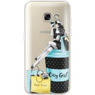 Силіконовий чохол BoxFace Samsung A320 Galaxy A3 2017 City Girl (35989-cc56)