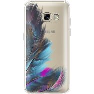 Силіконовий чохол BoxFace Samsung A320 Galaxy A3 2017 Feathers (35989-cc48)