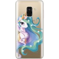 Силіконовий чохол BoxFace Samsung A530 Galaxy A8 (2018) Unicorn Queen (935014-rs3)