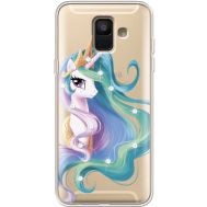 Силіконовий чохол BoxFace Samsung A600 Galaxy A6 2018 Unicorn Queen (935015-rs3)