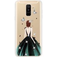 Силіконовий чохол BoxFace Samsung A605 Galaxy A6 Plus 2018 Girl in the green dress (935017-rs13)