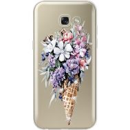 Силіконовий чохол BoxFace Samsung A520 Galaxy A5 2017 Ice Cream Flowers (935047-rs17)