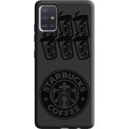 Силіконовий чохол BoxFace Samsung A515 Galaxy A51 Black Coffee (38947-bk41)