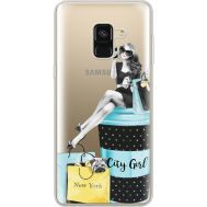 Силіконовий чохол BoxFace Samsung A530 Galaxy A8 (2018) City Girl (35014-cc56)
