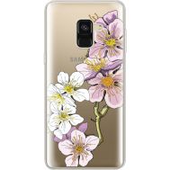 Силіконовий чохол BoxFace Samsung A530 Galaxy A8 (2018) Cherry Blossom (35014-cc4)
