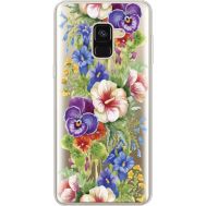 Силіконовий чохол BoxFace Samsung A530 Galaxy A8 (2018) Summer Flowers (35014-cc34)