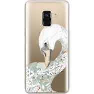 Силіконовий чохол BoxFace Samsung A530 Galaxy A8 (2018) Swan (35014-cc24)